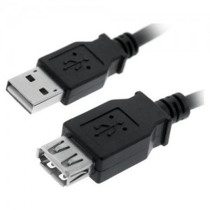 CABLE USB MACHO/A-HEMBRA/A...